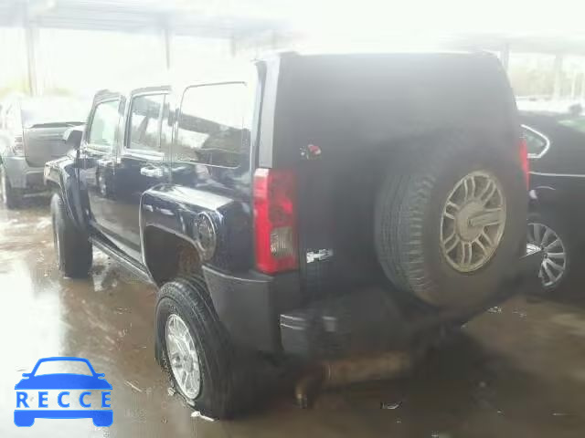 2007 HUMMER H3 SUV 5GTDN13E078110633 image 2