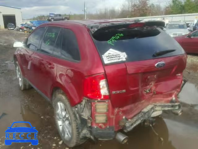 2013 FORD EDGE SEL 2FMDK3JC6DBB64195 image 2