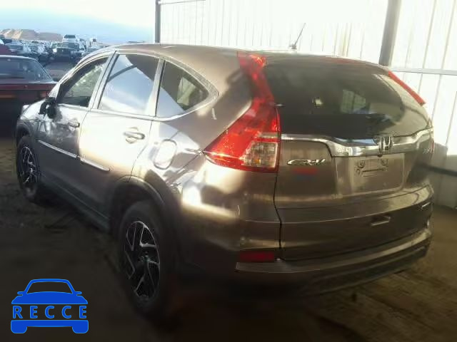 2016 HONDA CR-V SE 5J6RM4H43GL034317 image 2