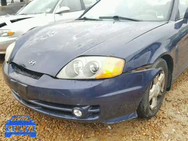 2003 HYUNDAI TIBURON KMHHM65D83U075754 image 9