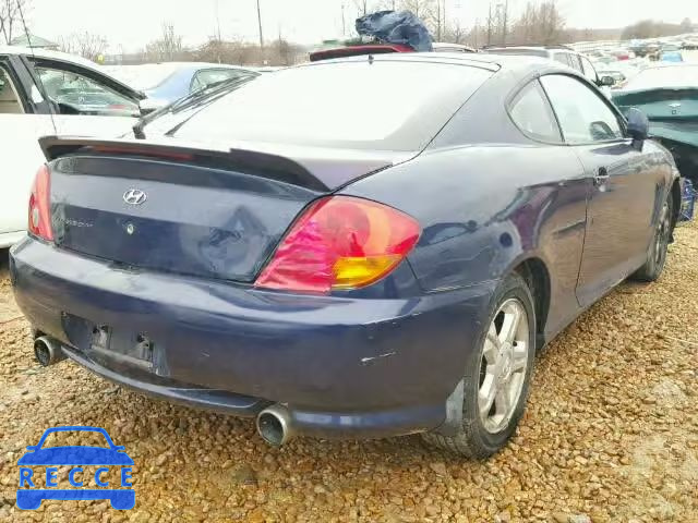 2003 HYUNDAI TIBURON KMHHM65D83U075754 image 3