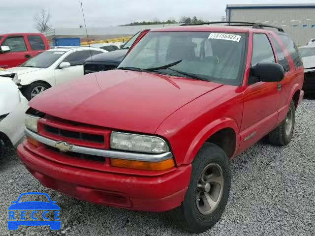 2005 CHEVROLET BLAZER 1GNCS18X25K112400 image 1