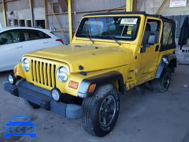 2004 JEEP WRANGLER X 1J4FA39S34P726794 image 1