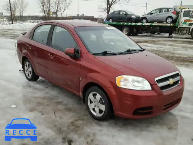 2009 CHEVROLET AVEO LS 3G1TV55E29L121508 зображення 0