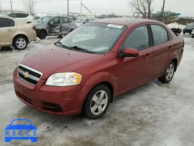 2009 CHEVROLET AVEO LS 3G1TV55E29L121508 зображення 1