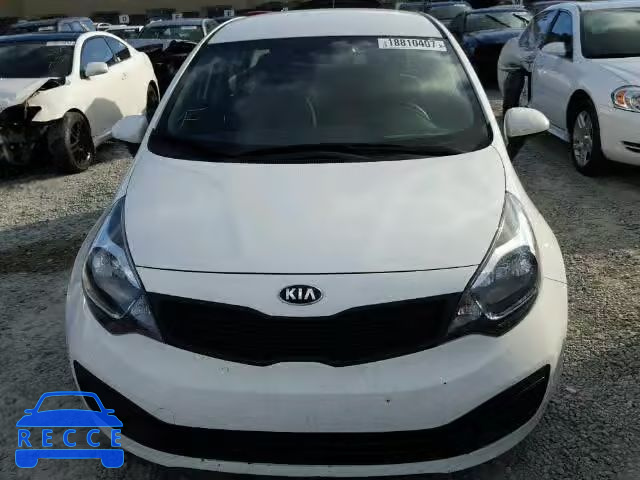 2015 KIA RIO LX KNADM4A38F6434160 зображення 9