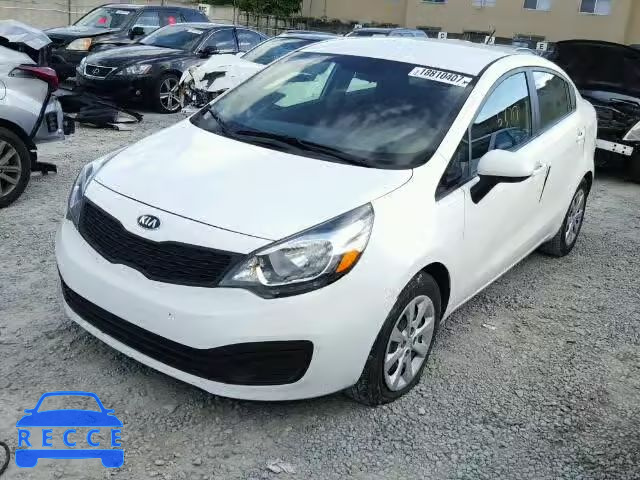 2015 KIA RIO LX KNADM4A38F6434160 зображення 1