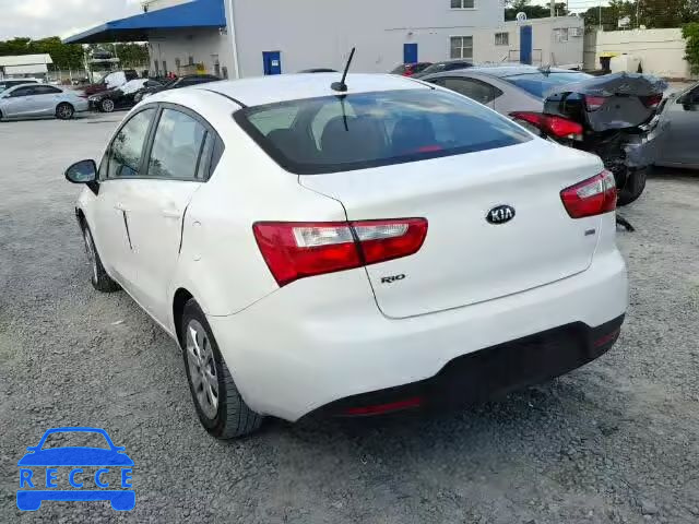 2015 KIA RIO LX KNADM4A38F6434160 image 2