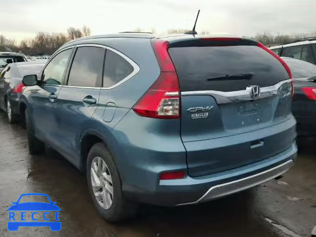 2016 HONDA CR-V EX-L 5J6RM4H77GL022004 image 2