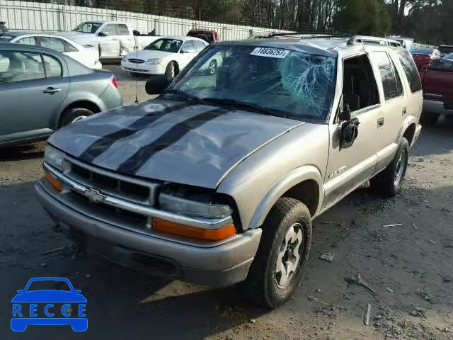 2004 CHEVROLET BLAZER 1GNDT13X54K124001 image 1