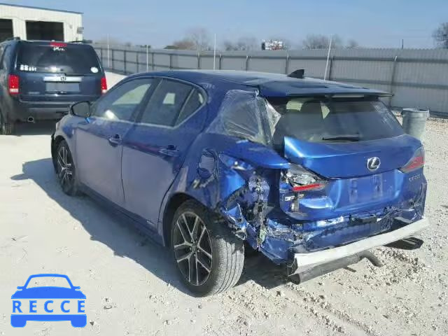 2015 LEXUS CT200H JTHKD5BH5F2226348 зображення 2