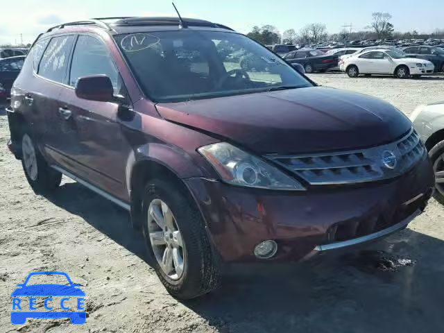 2006 NISSAN MURANO SL JN8AZ08T26W430504 image 0