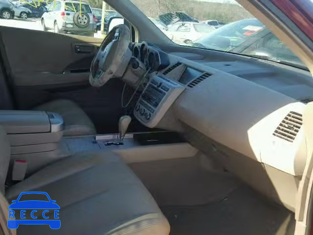 2006 NISSAN MURANO SL JN8AZ08T26W430504 image 4