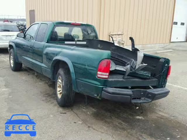 2003 DODGE DAKOTA SXT 1D7HL12X33S294633 зображення 2