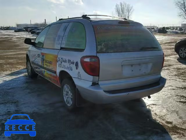 2007 DODGE CARAVAN SE 1D4GP25R77B121154 Bild 2