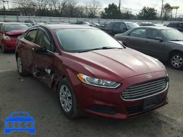 2014 FORD FUSION S 3FA6P0G75ER266944 image 0