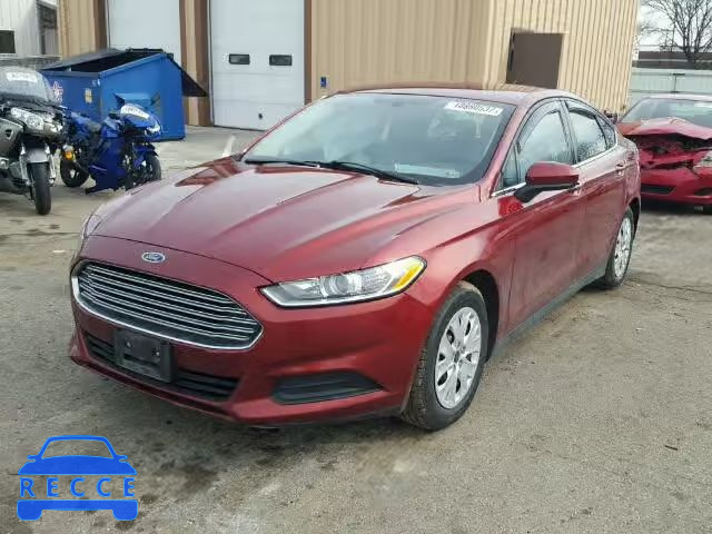 2014 FORD FUSION S 3FA6P0G75ER266944 image 1