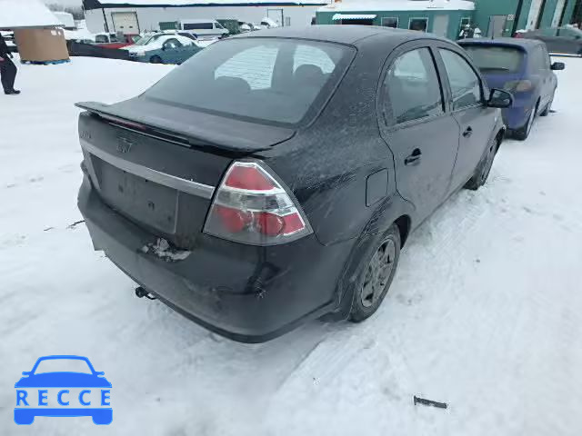 2007 CHEVROLET AVEO LT KL1TG55677B134397 image 4