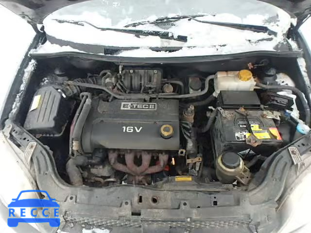 2007 CHEVROLET AVEO LT KL1TG55677B134397 image 7
