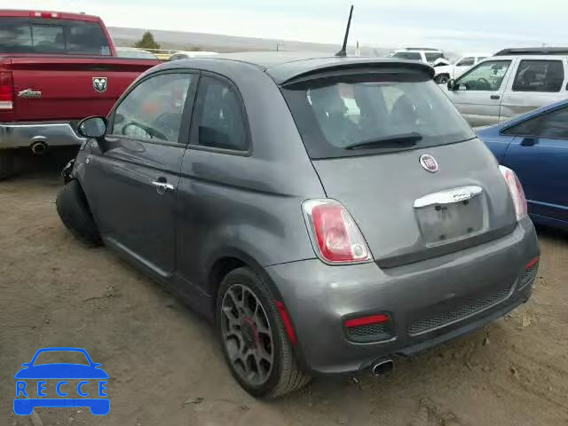 2012 FIAT 500 SPORT 3C3CFFBR4CT386217 image 2