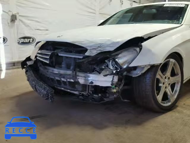 2007 MERCEDES-BENZ CLS550 WDDDJ72X37A090935 image 9