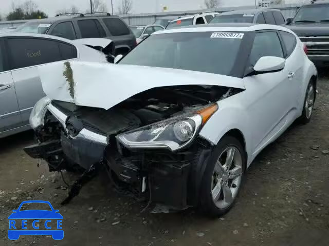 2014 HYUNDAI VELOSTER KMHTC6AD6EU209196 image 1