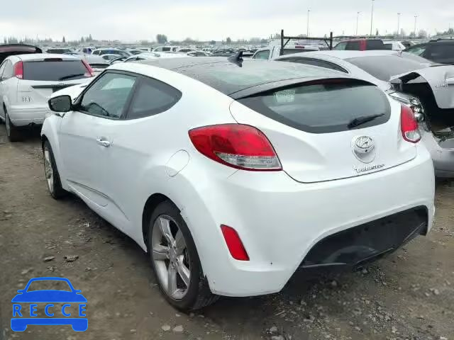 2014 HYUNDAI VELOSTER KMHTC6AD6EU209196 image 2