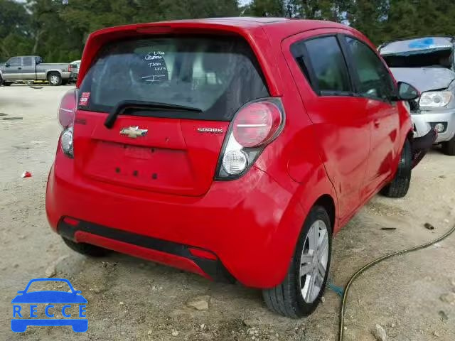 2014 CHEVROLET SPARK 1LT KL8CD6S96EC539723 image 3