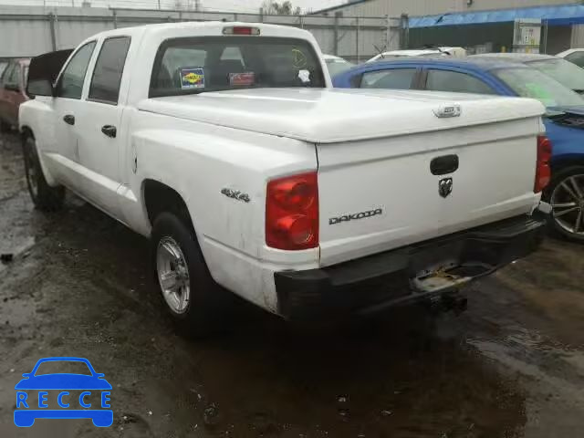 2008 DODGE DAKOTA SXT 1D3HW38K78S590732 image 2