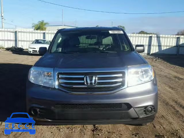 2014 HONDA PILOT LX 5FNYF3H27EB003463 image 9