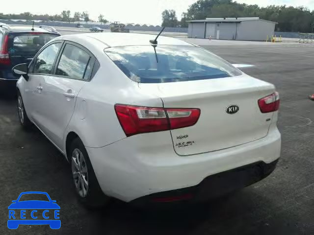 2015 KIA RIO LX KNADM4A38F6506278 image 2