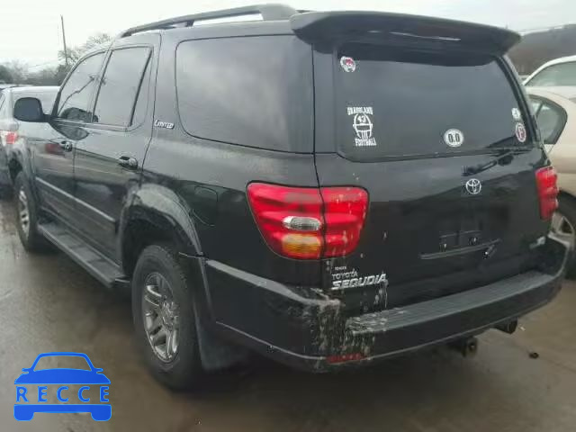 2004 TOYOTA SEQUOIA LI 5TDZT38A34S209670 зображення 2