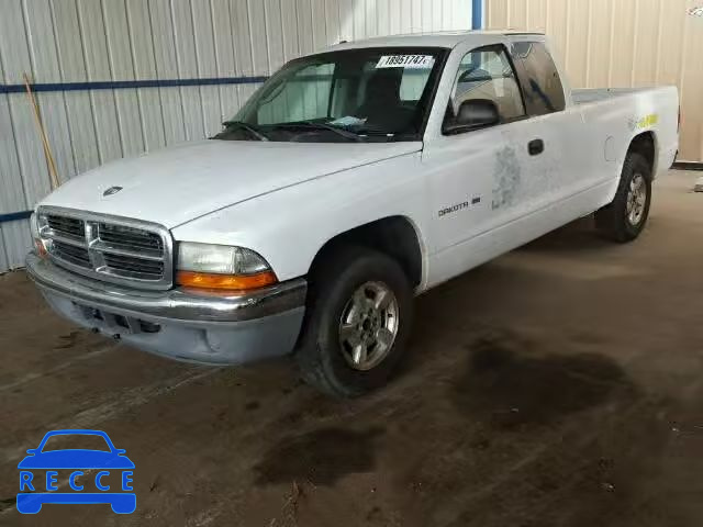 2002 DODGE DAKOTA SLT 1B7GL42X12S578073 image 1