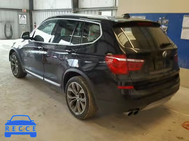 2015 BMW X3 SDRIVE 5UXWZ7C55F0F76032 зображення 2