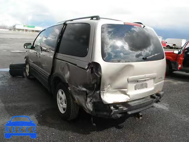 2001 PONTIAC MONTANA 1GMDX03E01D253748 image 2