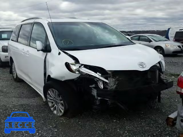2014 TOYOTA SIENNA XLE 5TDYK3DC0ES487272 image 0