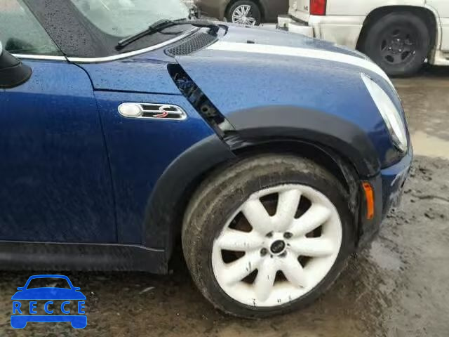 2004 MINI COOPER S WMWRE33404TD77800 image 8