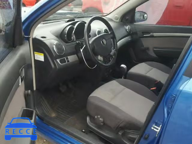 2009 PONTIAC G3 KL2TD66E89B656958 зображення 8