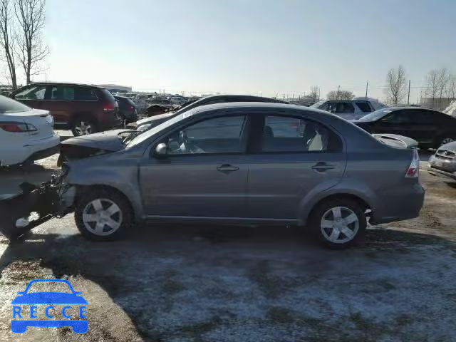 2009 CHEVROLET AVEO LS 3G1TV55E59L116948 зображення 9