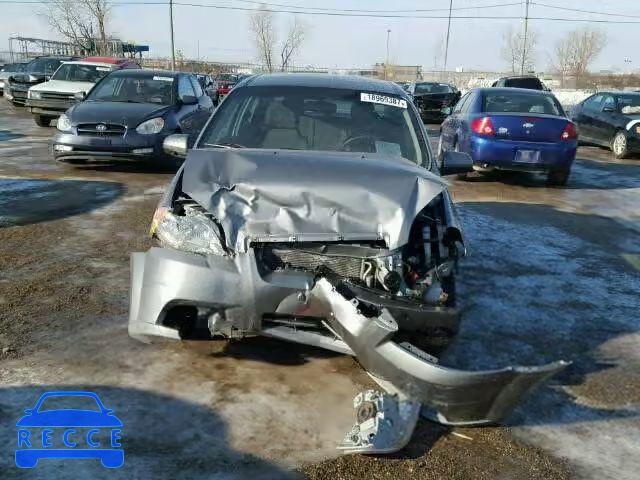 2009 CHEVROLET AVEO LS 3G1TV55E59L116948 image 8