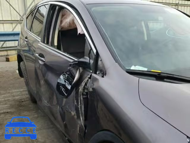 2013 HONDA CR-V EX 5J6RM4H52DL065370 зображення 9