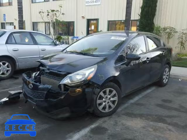 2012 KIA RIO LX KNADM4A3XC6072506 image 1