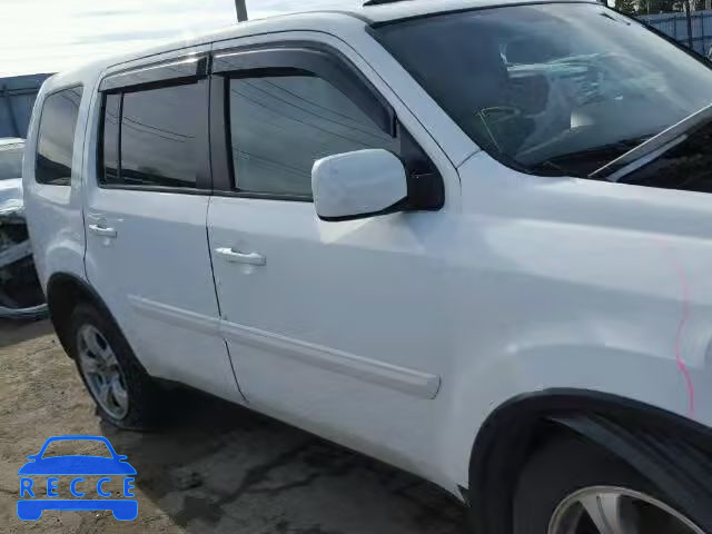 2013 HONDA PILOT EXLN 5FNYF3H73DB013806 image 9