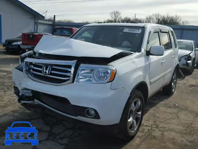 2013 HONDA PILOT EXLN 5FNYF3H73DB013806 image 1