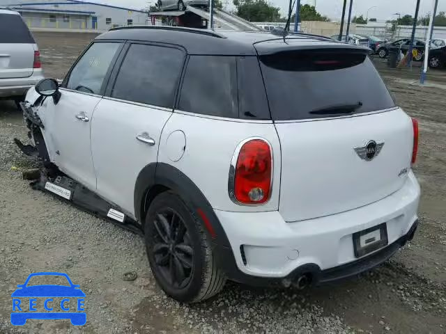 2011 MINI COOPER S C WMWZC5C59BWL53806 image 2