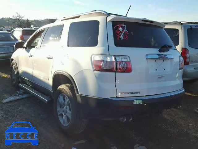 2009 GMC ACADIA SLT 1GKER33D69J135815 image 2