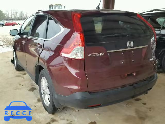 2013 HONDA CR-V EX 5J6RM3H50DL031096 Bild 2