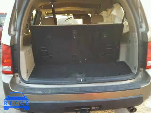 2009 HONDA PILOT EXL 5FNYF38539B000916 image 8