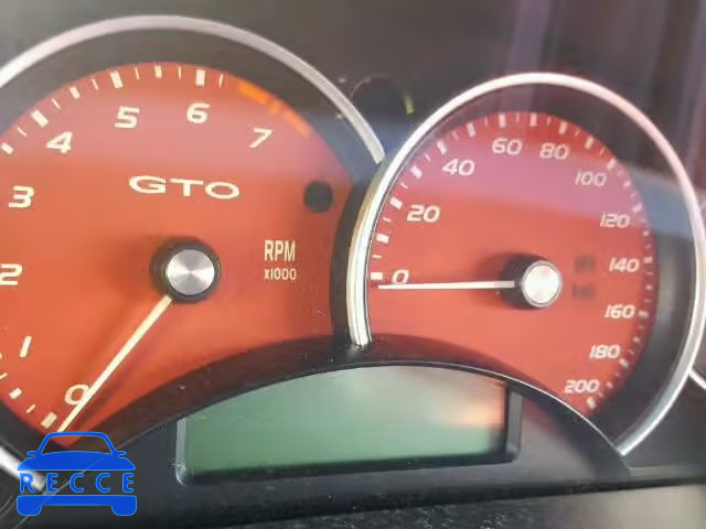 2005 PONTIAC GTO 6G2VX12U25L472236 зображення 7