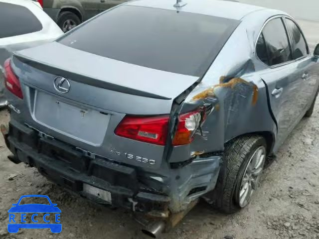 2007 LEXUS IS250 AWD JTHCK262975008444 image 9